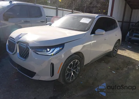 2026 BMW X3 30 xDrive from USA, damaged, VIN 5UX53GP09T9230324